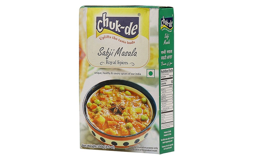 Chuk-de Sabji Masala    Box  100 grams